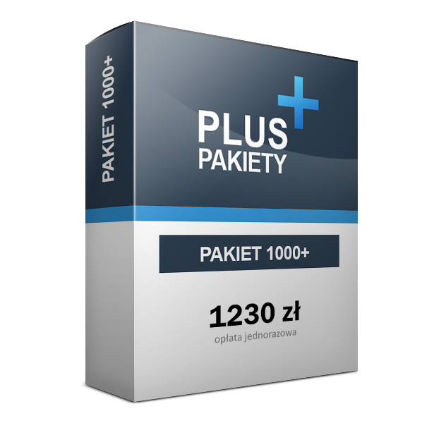 PlusPakiety - Naturalny Pakiet Pozycjonerski 1000