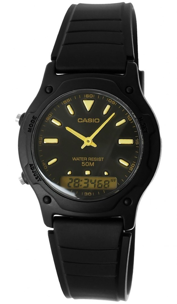 Zegarek Casio analogowo-cyfrowy Dual time
