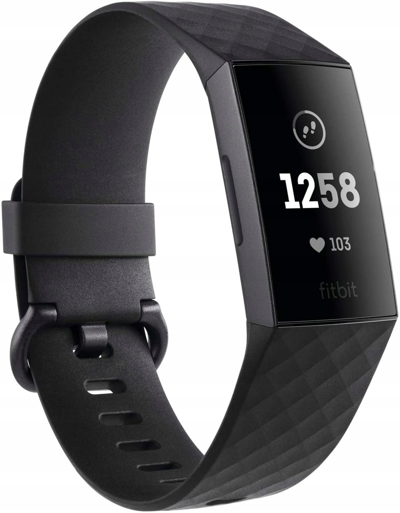 Smartwatch Fitbit Charge 3 czarny