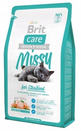 Brit Care Cat New Missy For Sterilised Chicken