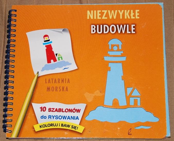 NIEZWYKŁE BUDOWLE - 10 SZABLONÓW DO RYSOWANIA