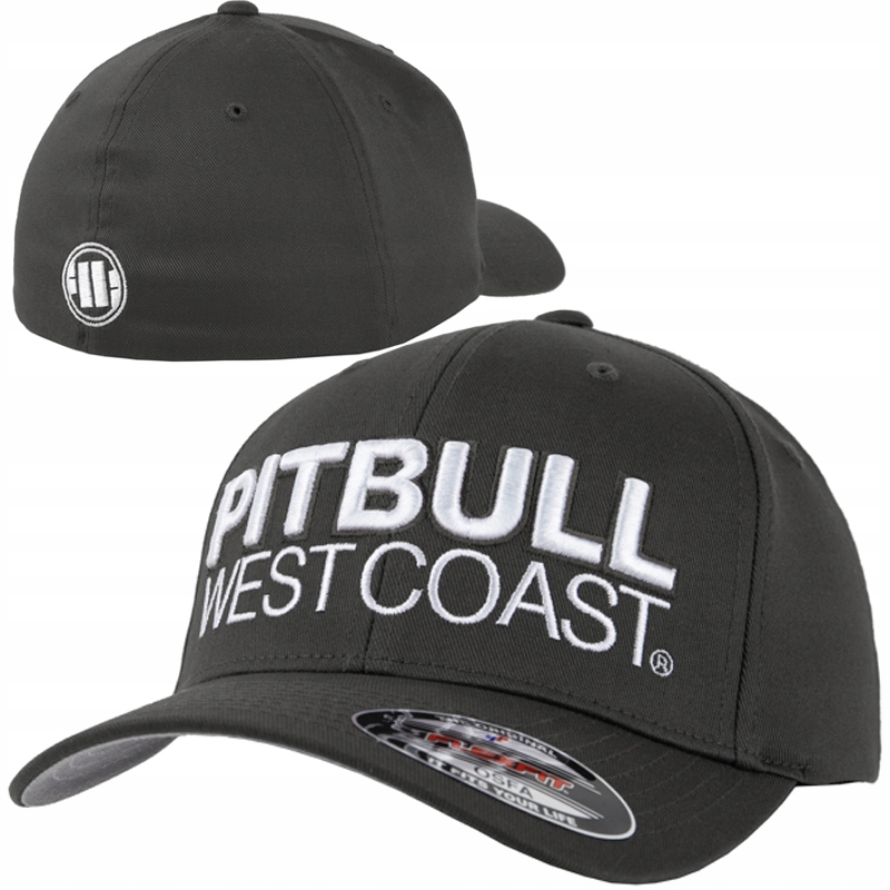 PIT BULL czapka FULL CAP TNT grey wlepa ARI L / XL