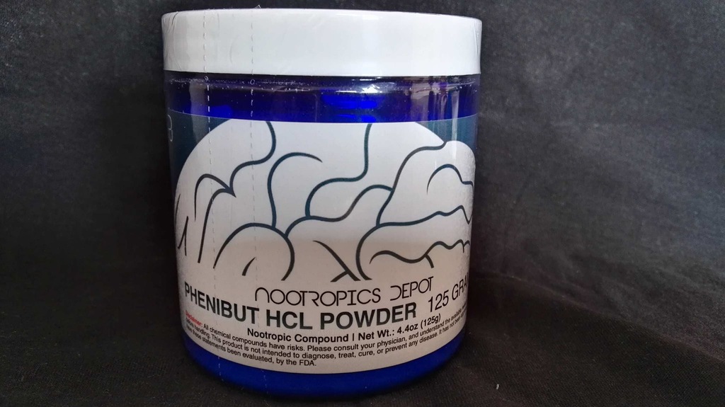 Phenibut HCl 125g Fenibut GABA relaks lepszy sen