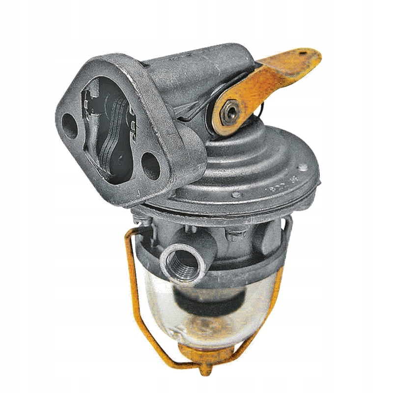 Pompa zasilająca membranowa z wziernikiem, 2 otwory, rozstaw 45 mm