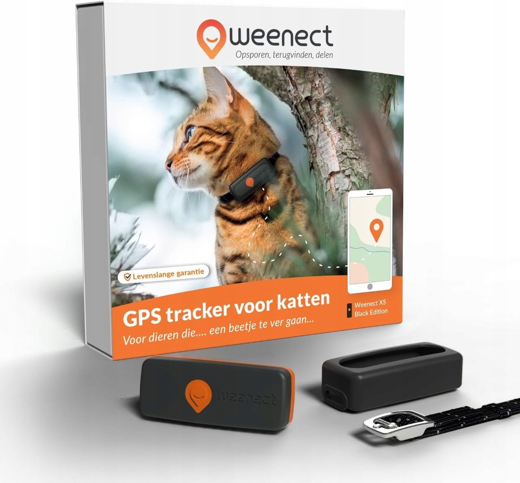 Weenect Cat XS - nowy lokalizator GPS dla kotów