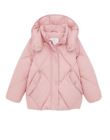 K4P053 ZARA KIDS__XXZ PIKOWANA KURTKA__164