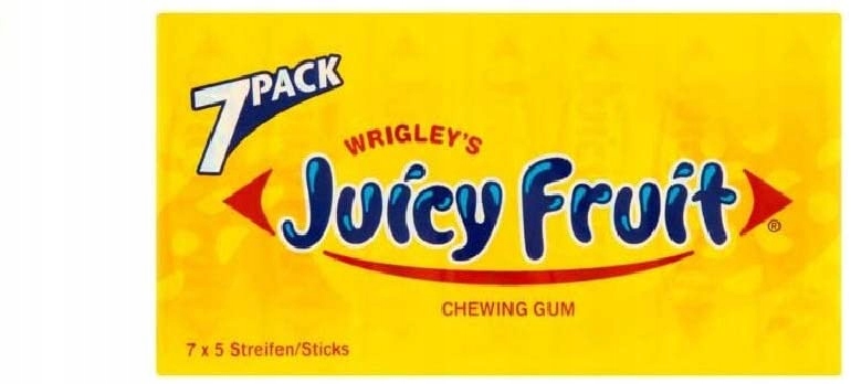 Wrigley's Juicy Fruit Guma owocowa 7 x 5 listków