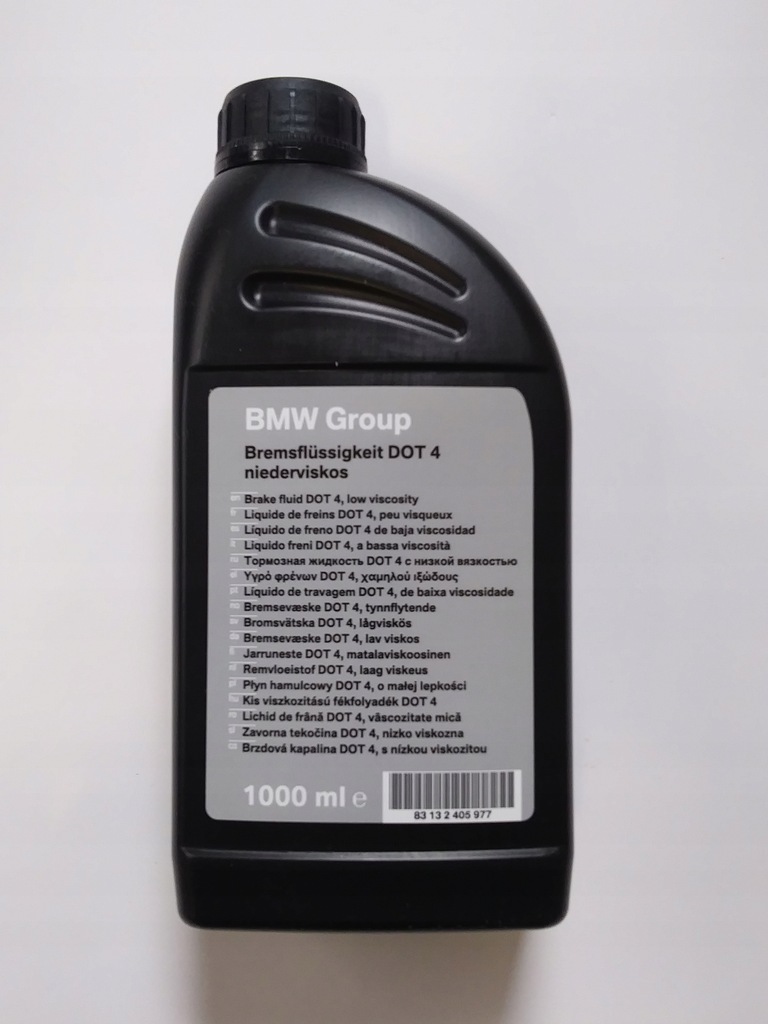 Oryginalny płyn hamulcowy BMW DOT4 83132405977