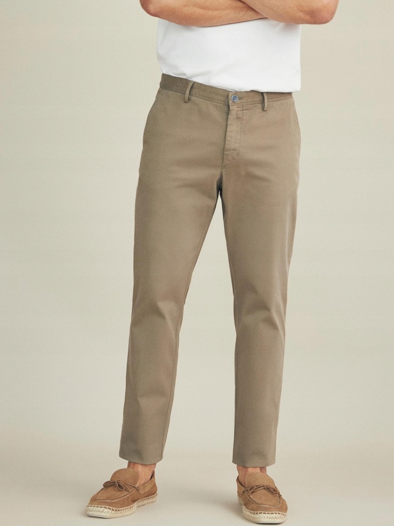 12H017 MASSIMO DUTTI__MI5 SPODNIE CHINOS__W36