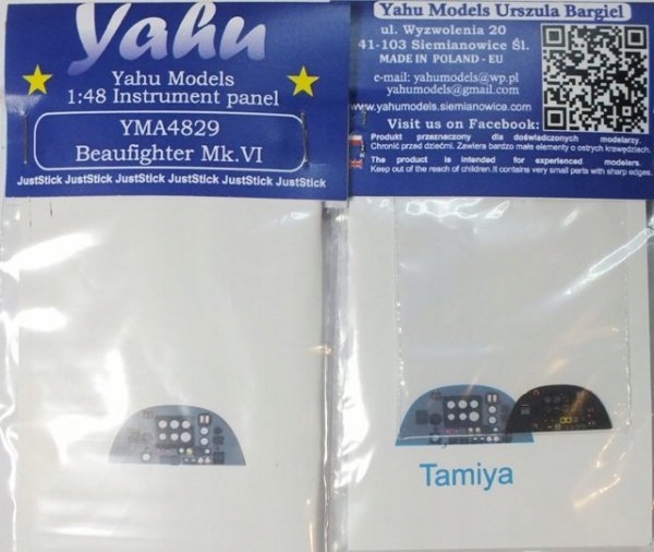 Yahu Models YMA4829 1/48 Beaufighter Mk.VI (Tamiya)