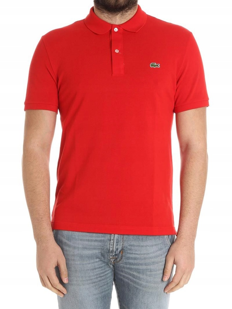 LACOSTE MĘŻCZYZN CZERWONY KOSZULKI POLO 2XL INT