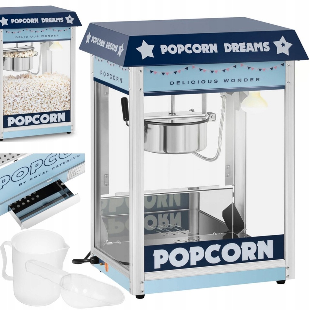 Maszyna automat urządzenie do prażenia popcornu re
