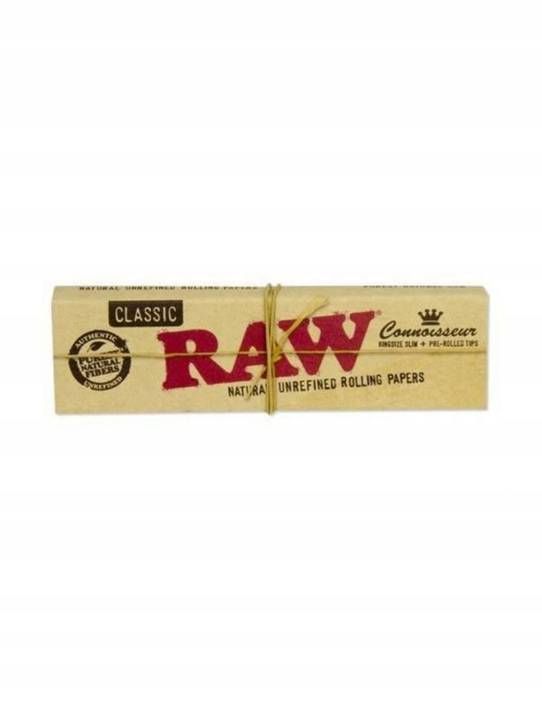 RAW Connoisseur King Size Slim bibułki z filterkam