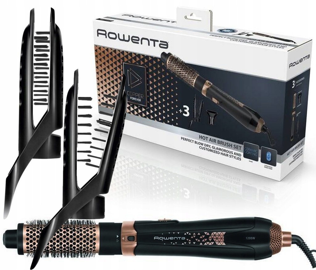 Rowenta Copper Forever CF7819F0 Suszarko Lokówka - 11773934668 ...