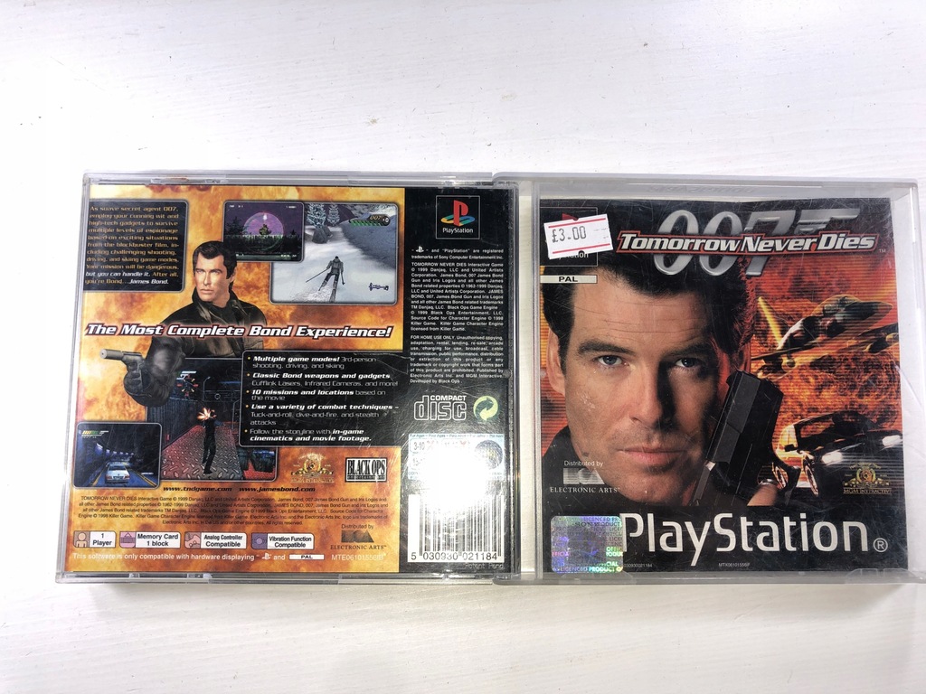 Gra Sony PS1 Tomorrow Never Dies