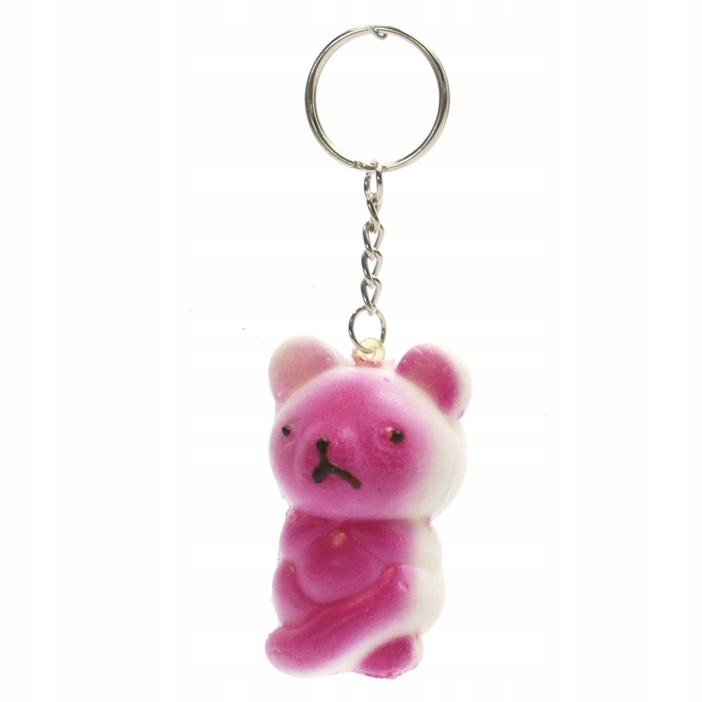 BRELOK SQUISHY gniotek pachnący MIŚ Różne Kolory