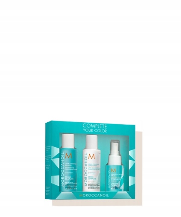 Moroccanoil zestaw COMPLETE YOUR COLOR 70+70+50ml