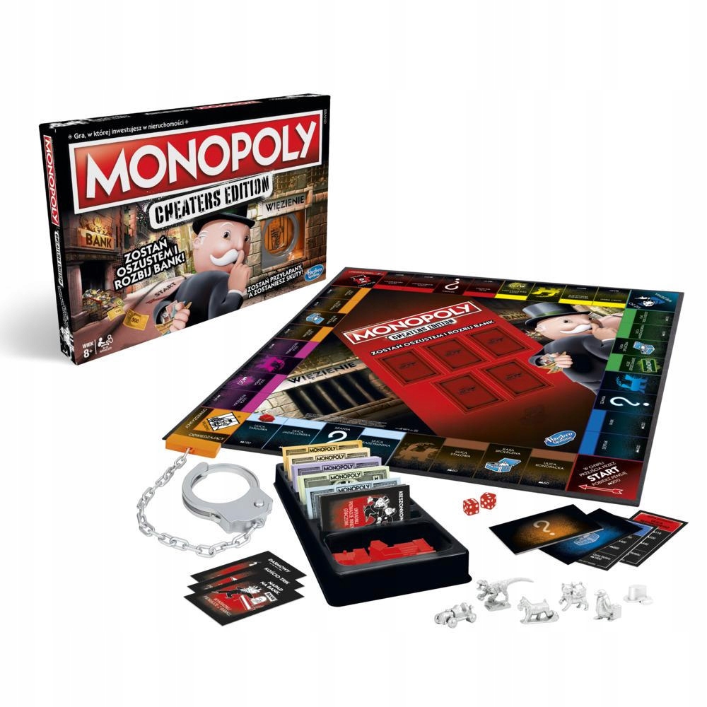 Gra HASBRO Monopoly Cheaters Edition E1871