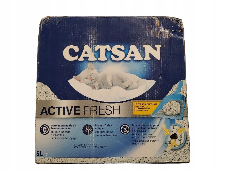 ŻWIREK DLA KOTA CATSAN ACTIVE FRESH 372085 5L