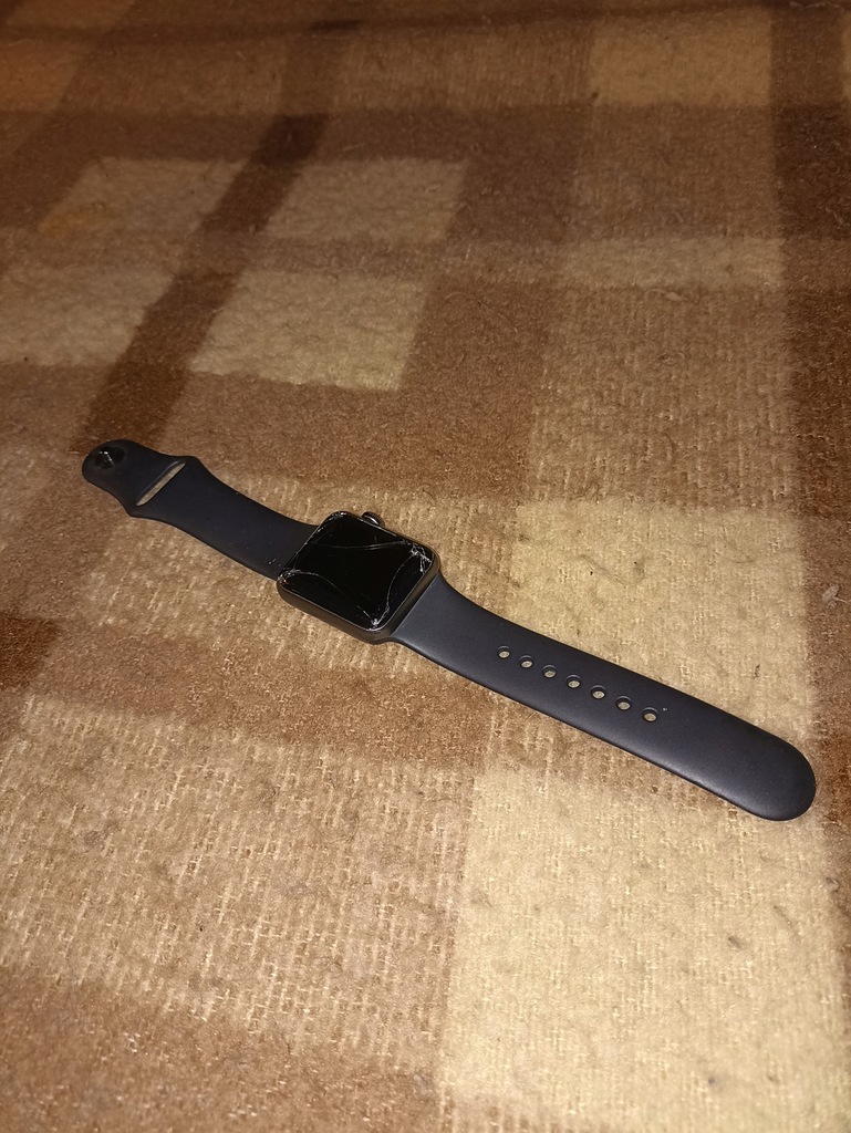 Apple Watch Series 2 38mm Czarny/Szary (MNPE2MPA)