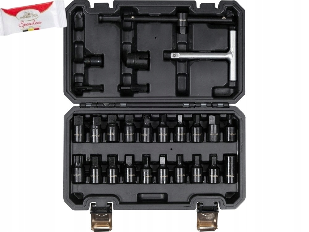YATO KOMPLET KLUCZY DO KORKÓW OLEJU 26 PCS YT-05998