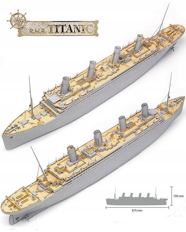 Купить RMS TITANIC Premium Edition LED 1/400 Академия: отзывы, фото, характеристики в интерне-магазине Aredi.ru