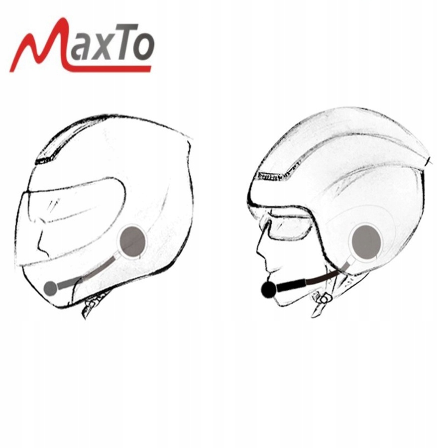 Купить Bluetooth-наушники Intercom MaxTo M1 для шлема: отзывы, фото, характеристики в интерне-магазине Aredi.ru