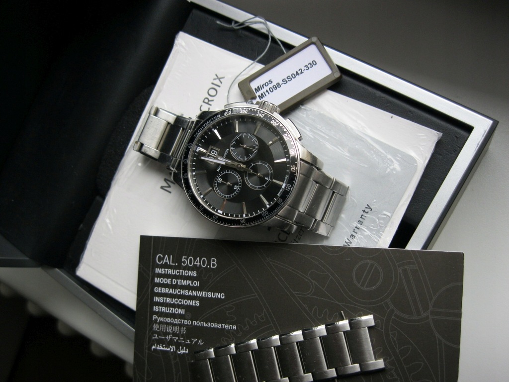 Maurice Lacroix Miros Chronograph MI 1098 7892896322 oficjalne