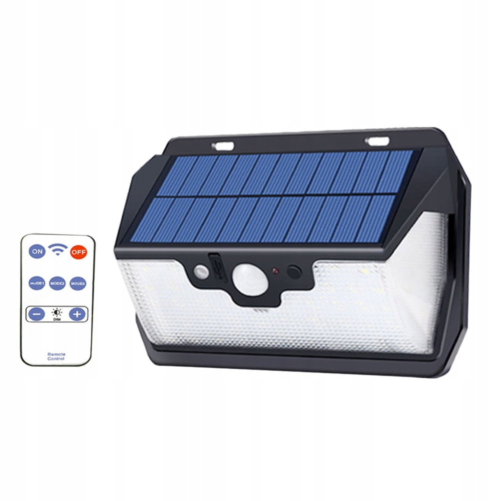 55 LEDs Solar Motion Sensor Kinkiet Oświetlenie