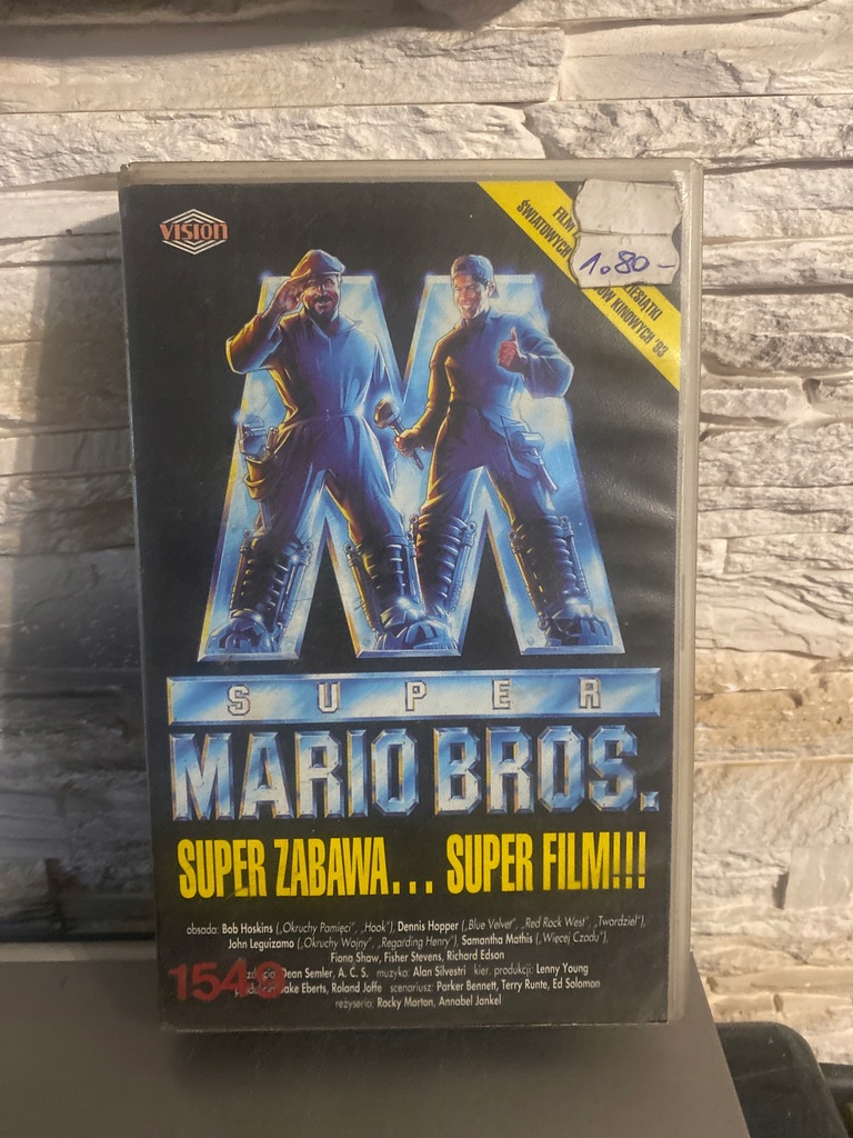 Super Mario Bros VHS