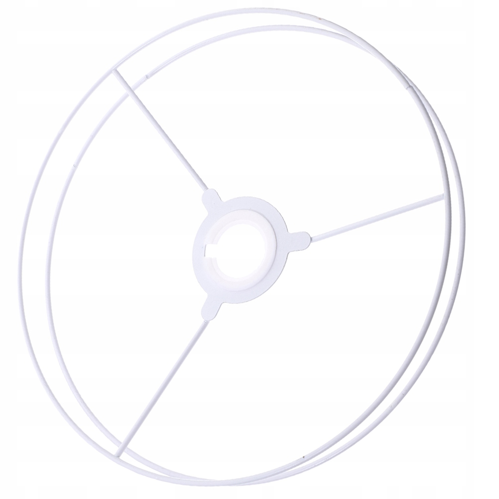 SIMPLE ROUND SHAPE LAMPSHADE FRAME PRACTICAL METAL LAMPSHADE FRAME DIY LAMP