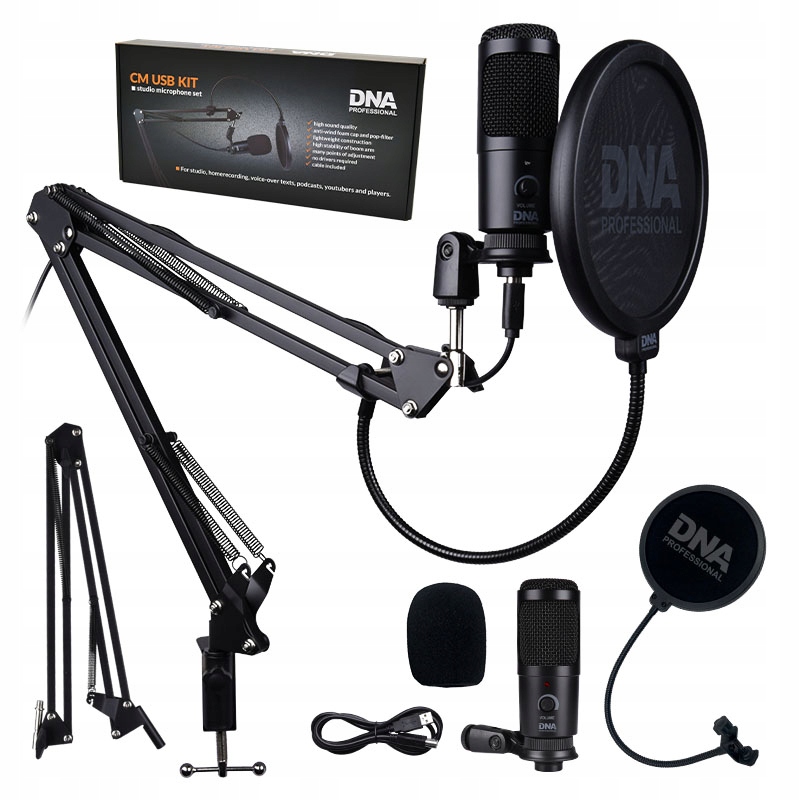 DNA CM USB KIT - mikrofon pojemnościowy USB