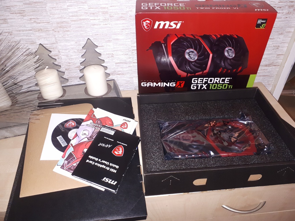 Karta graficzna MSI GTX 1050 Ti GAMING X 4GB MSI - 13227684594 ...