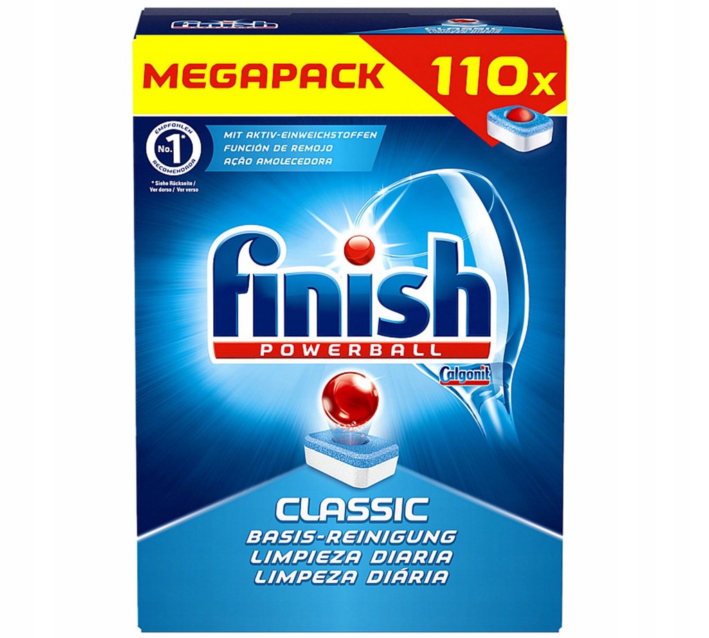 Купить Таблетки для посудомоечной машины Finish Classic 110 шт.: отзывы, фото, характеристики в интерне-магазине Aredi.ru