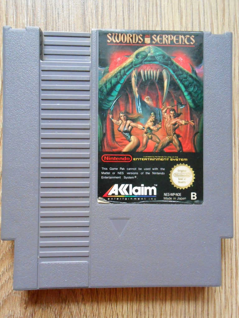 Swords and Serpents (Nintendo NES)
