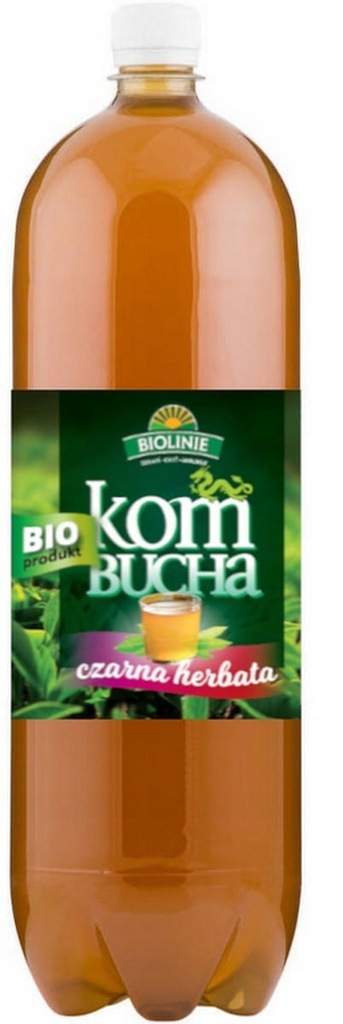 KOMBUCHA HERBATA CZARNA BIO 2 L BIO LINIE