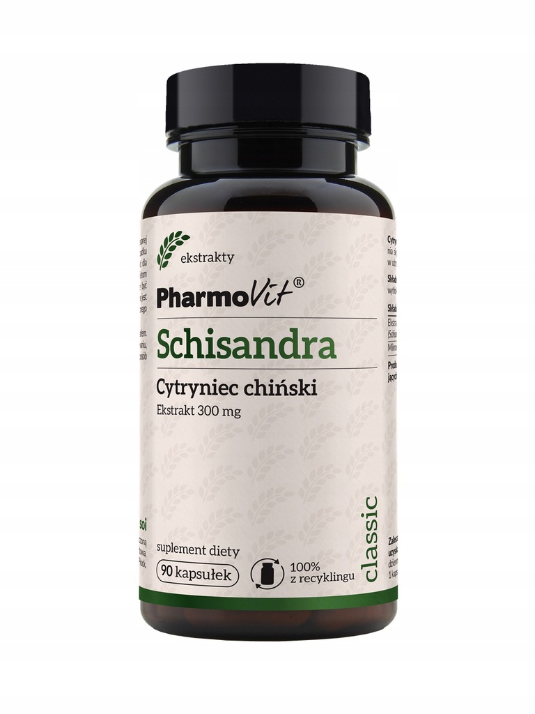 Schisandra Cytryniec chiński 90k extract energia