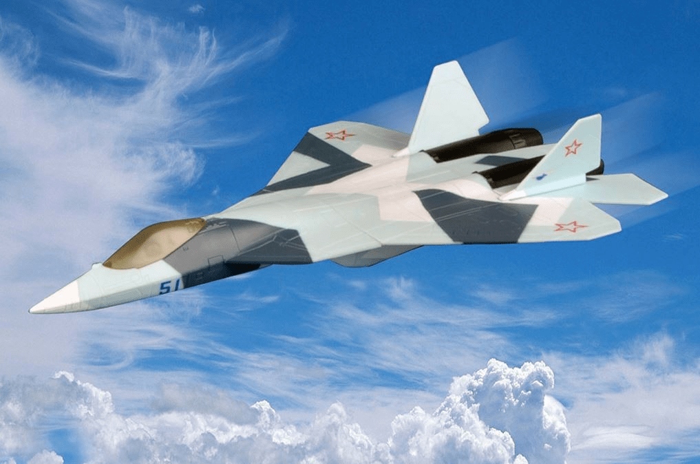 Model plastikowy Russian T-50 PAK-FA 200mm