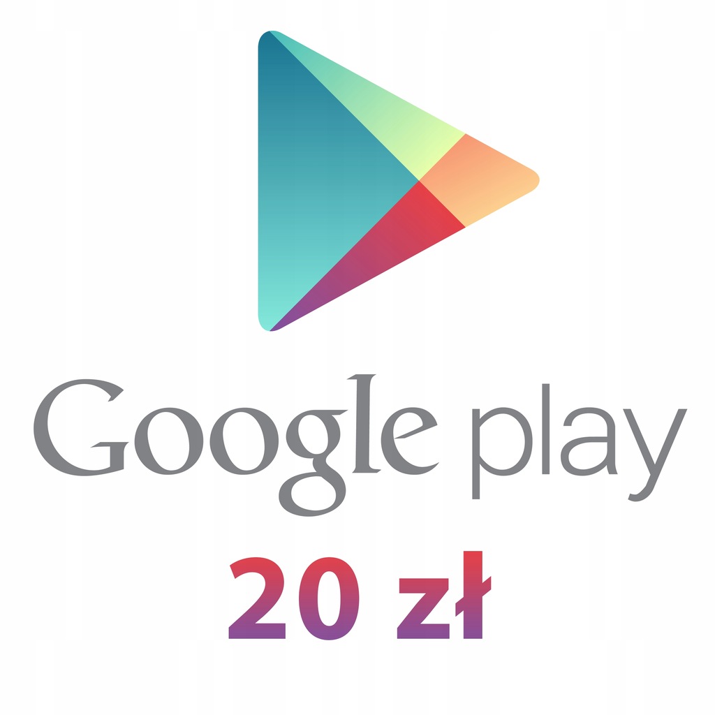 GOOGLE PLAY 20 ZŁ - PL KLUCZ DOŁADOWANIE KARTA