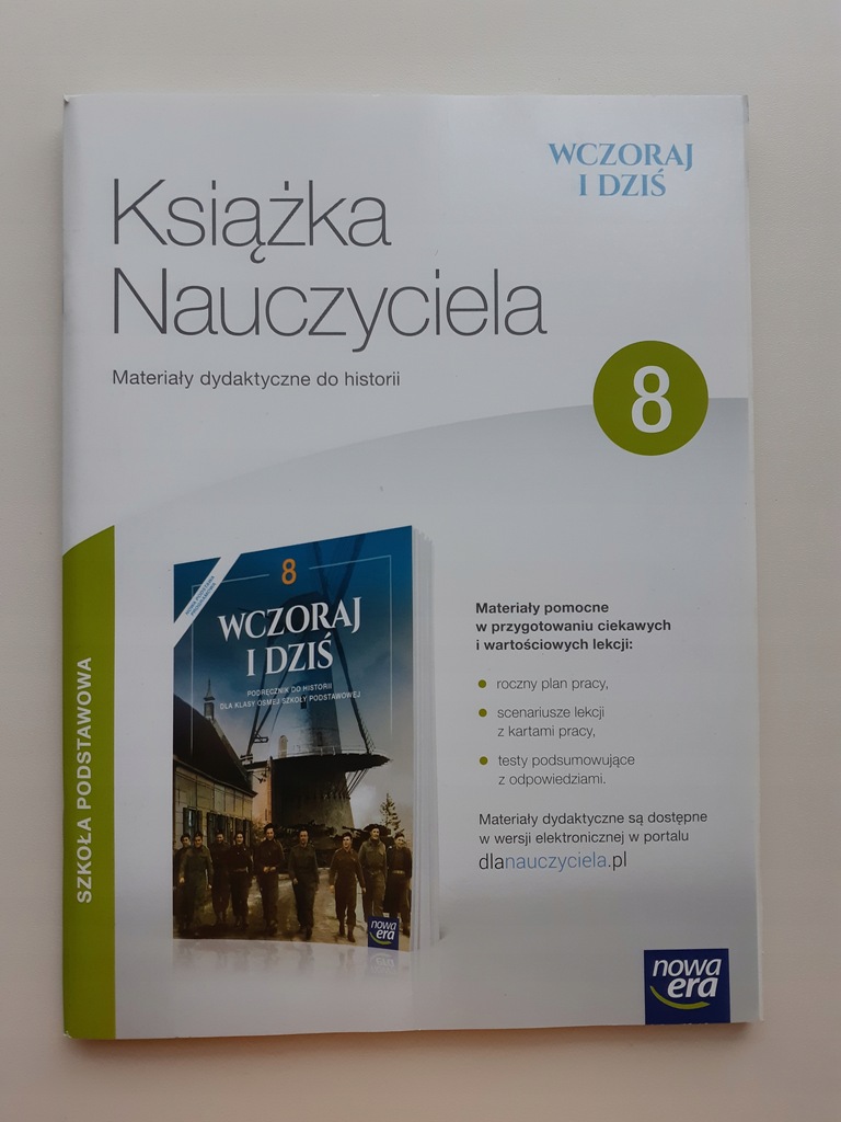 Wczoraj I Dzis 8 Ksiazka Nauczyciela 2018 Testy 8300944234 Oficjalne Archiwum Allegro