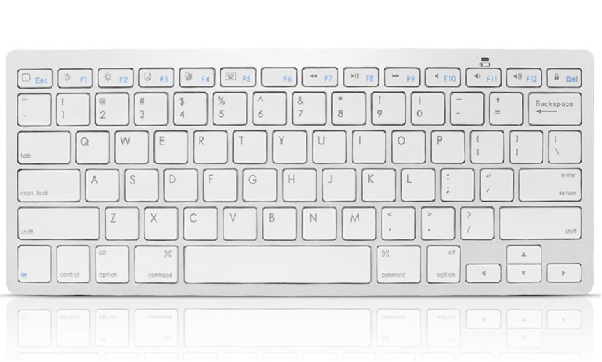 Купить Беспроводная белая клавиатура для ПК: отзывы, фото, характеристики в интерне-магазине Aredi.ru