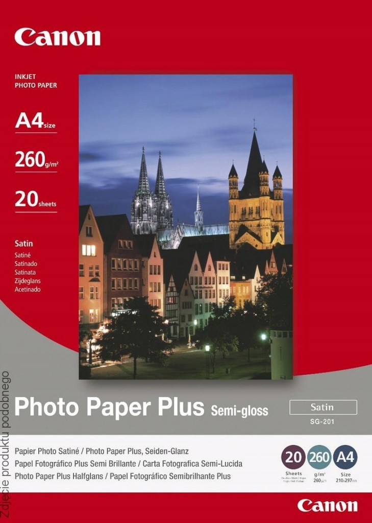 Papier CANON Photo Paper Plus Semi-gloss 260g 10 x