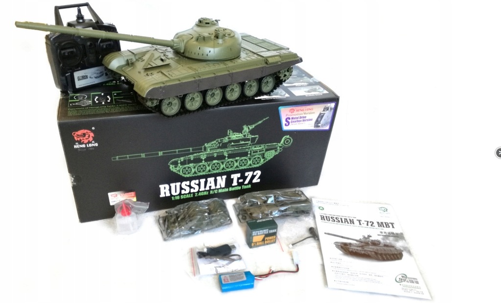 Купить Русский Танк Т72 2,4 ГГц 1:16 Зеленый - В. 6,0: отзывы, фото, характеристики в интерне-магазине Aredi.ru