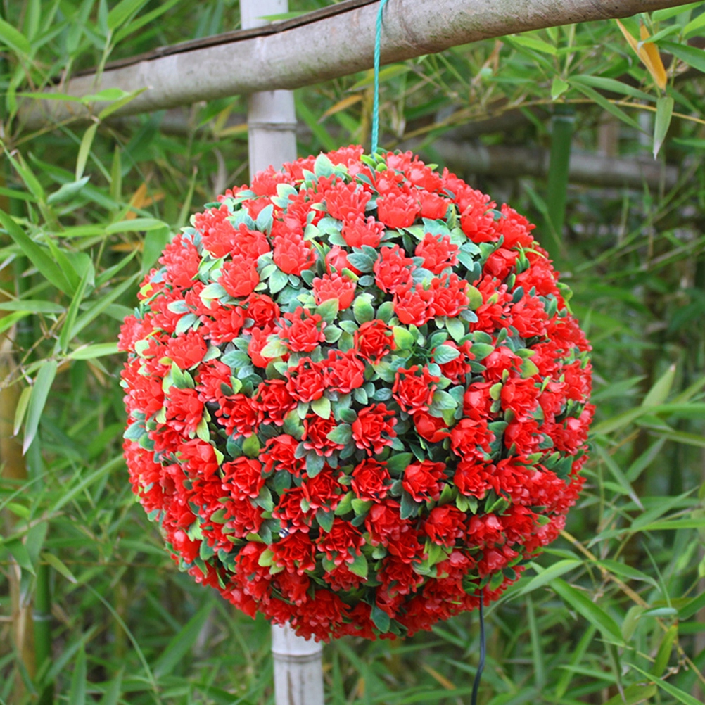 Solar Powered Garden Light Flower Ball Light Decor