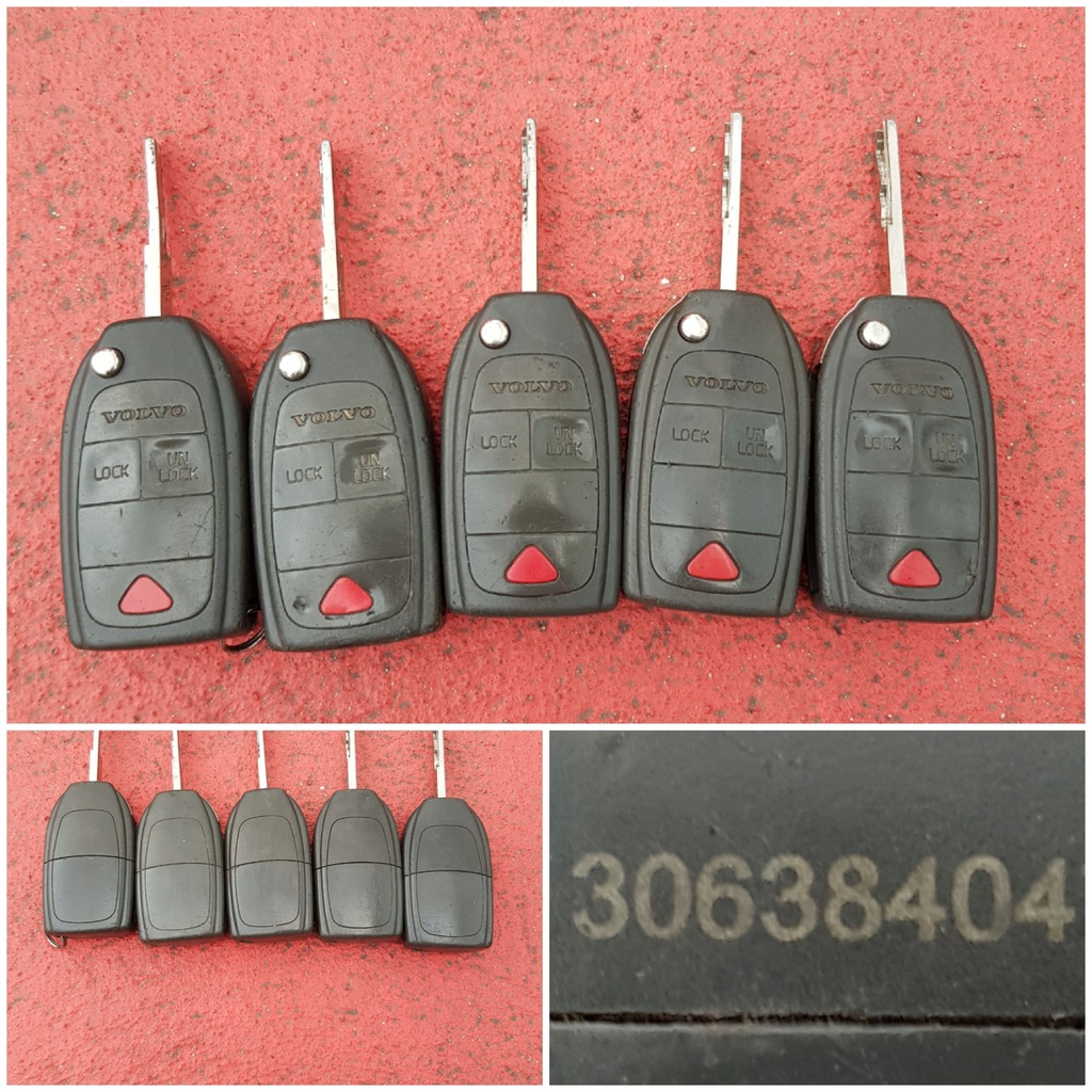 Купить ДИСТАНЦИОННЫЙ КЛЮЧ VOLVO S40 V40 S60 S80 DENSO 30638404: отзывы ...