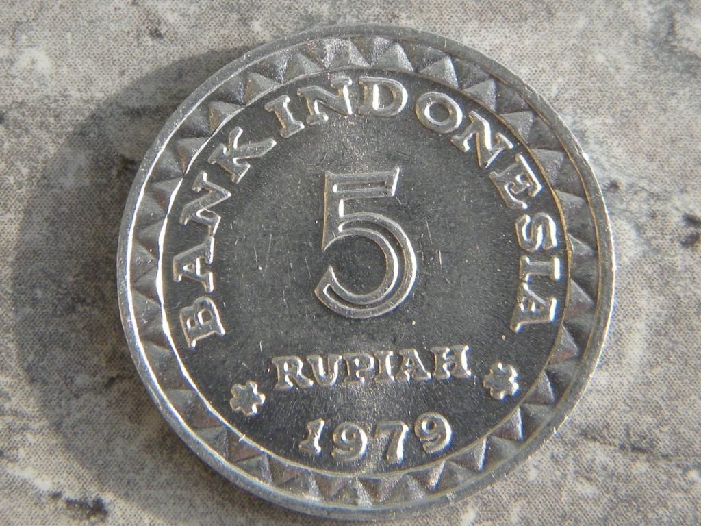 Indonezja FAO 5 rupii, 1979 rok BCM(198)