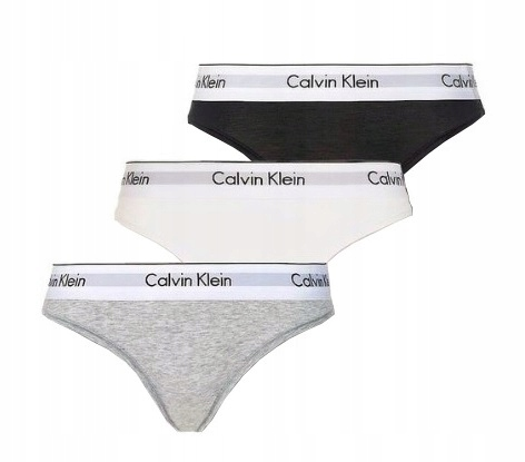 Calvin Klein Figi Majtki 3pak Komplet 3 Szt Ck S 8537332559 Oficjalne Archiwum Allegro