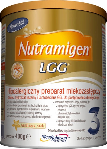 NUTRAMIGEN 3 LGG MLEKO ZASTĘPCZE OD 13. MIESIĄCA
