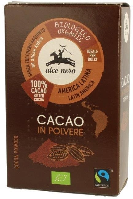 Kakao w proszku FAIR TRADE BIO 75g Alce Nero (1)