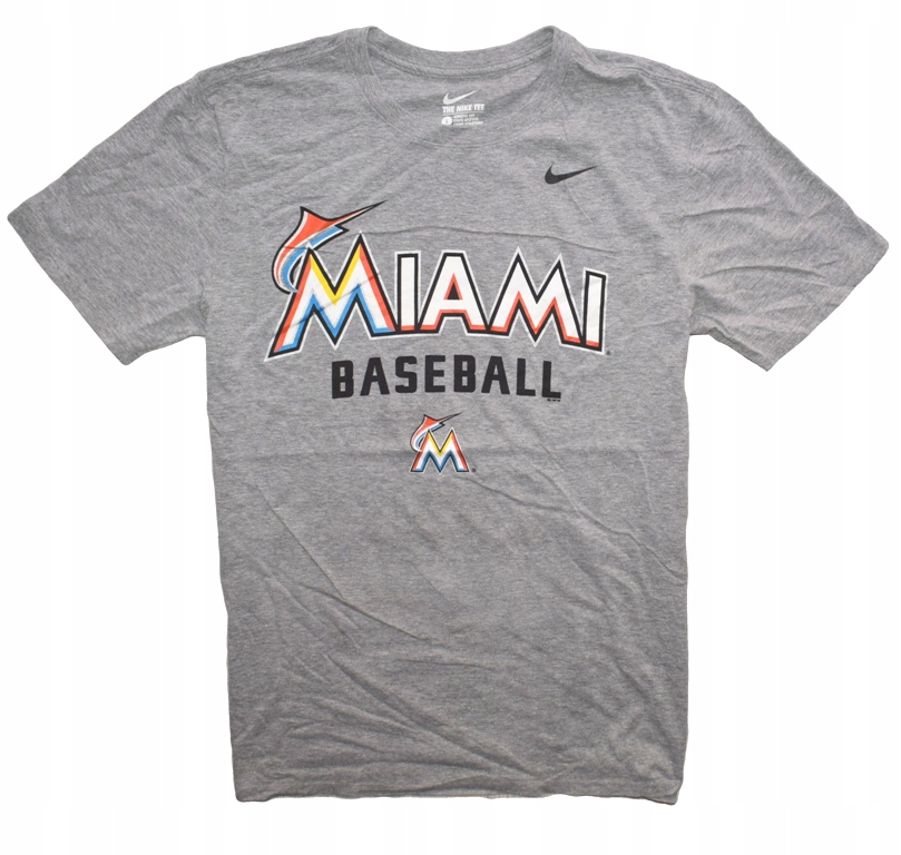 Nike Miami Marlins t-shirt baseball z USA koszulka